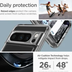 Spigen Google|Pixel 8 Pro-Etui Ultra Hybrid Google Pixel 8 Pro Crystal Clear Case