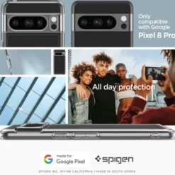 Spigen Google|Pixel 8 Pro-Etui Ultra Hybrid Google Pixel 8 Pro Crystal Clear Case