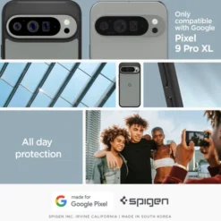 Spigen Google|Pixel 9 Pro Xl-Etui ULTRA HYBRID GOOGLE PIXEL 9 PRO XL MATTE BLACK