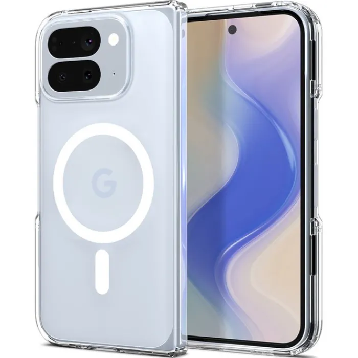 Spigen Pixel 10 Pro Fold|Google-ETUI ULTRA HYBRID GOOGLE PIXEL 10 PRO FOLD MAGSAFE CLEAR WHITE