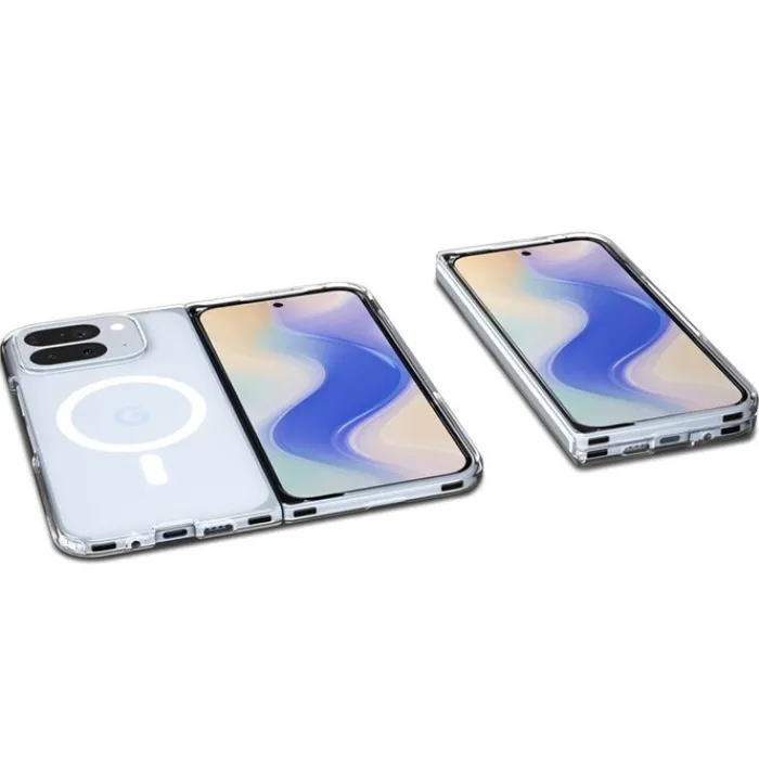 Spigen Pixel 10 Pro Fold|Google-ETUI ULTRA HYBRID GOOGLE PIXEL 10 PRO FOLD MAGSAFE CLEAR WHITE