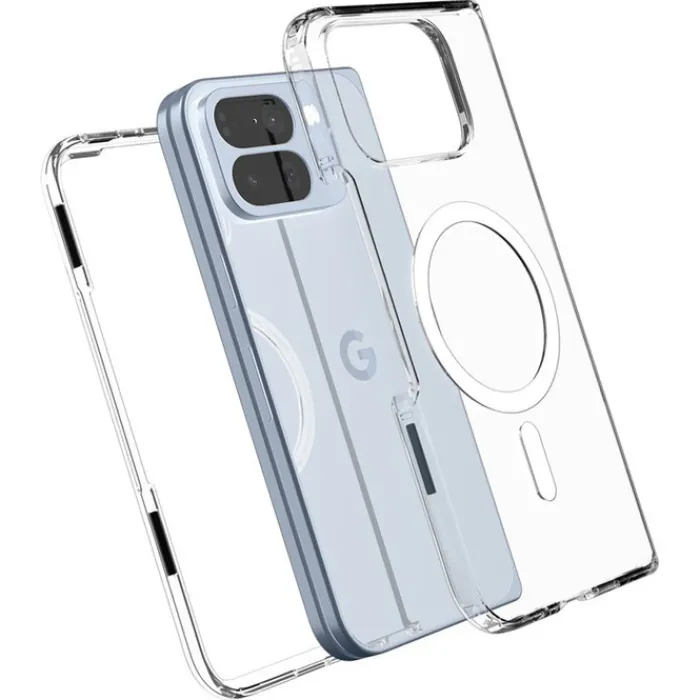 Spigen Pixel 10 Pro Fold|Google-ETUI ULTRA HYBRID GOOGLE PIXEL 10 PRO FOLD MAGSAFE CLEAR WHITE