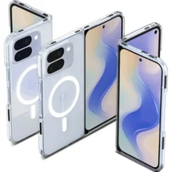 Spigen Pixel 10 Pro Fold|Google-ETUI ULTRA HYBRID GOOGLE PIXEL 10 PRO FOLD MAGSAFE CLEAR WHITE