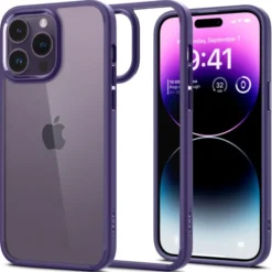 Spigen Iphone 14 Pro|Apple-Etui Ultra Hybrid iPhone 14 Pro Deep Purple Case