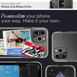 Spigen Iphone 12 Pro|Apple-Etui Ultra Hybrid iPhone 12 12 Pro Clear Przeźroczyste Case