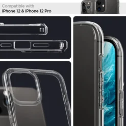 Spigen Iphone 12 Pro|Apple-Etui Ultra Hybrid iPhone 12 12 Pro Clear Przeźroczyste Case