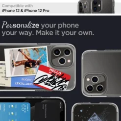 Spigen Iphone 12 Pro|Apple-Etui Ultra Hybrid iPhone 12 12 Pro Clear Przeźroczyste Case