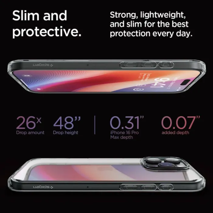 Spigen Iphone 16 Pro Max|Apple-ETUI ULTRA HYBRID IPHONE 16 PRO MAX SPACE CRYSTAL