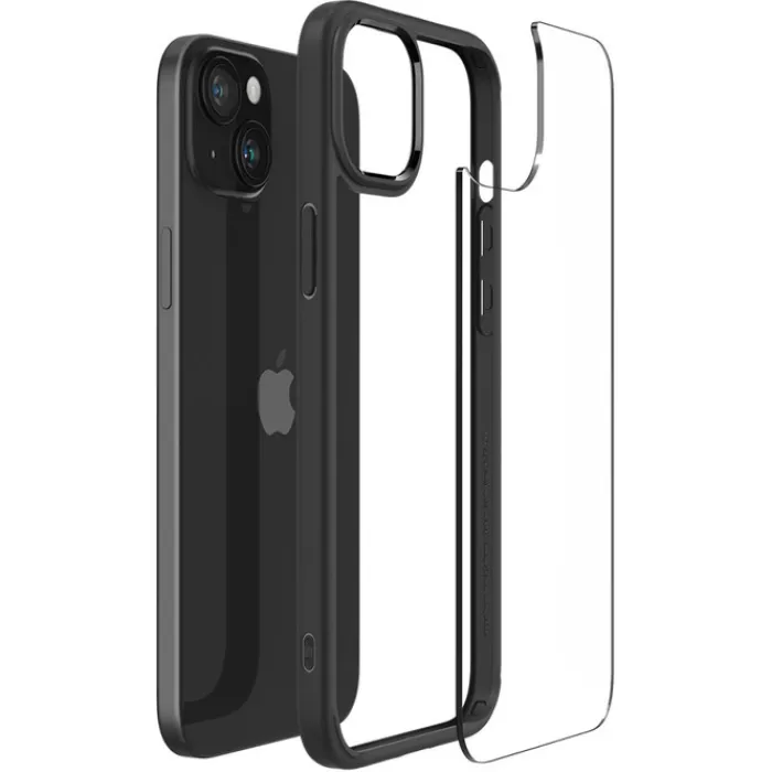 Spigen Iphone 15|Apple-Etui Ultra Hybrid iPhone 15 Matte Black Case