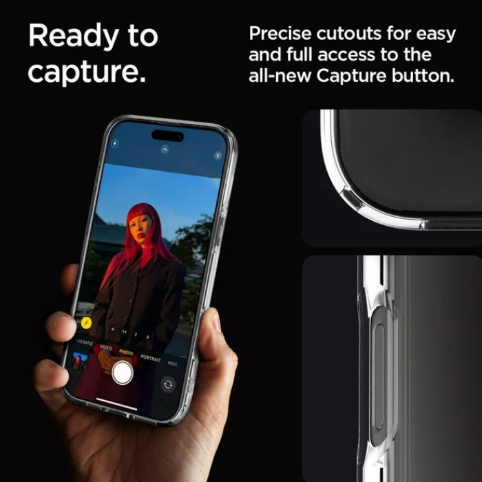 Spigen Apple|Iphone 16 Pro-ETUI ULTRA HYBRID IPHONE 16 PRO CRYSTAL CLEAR
