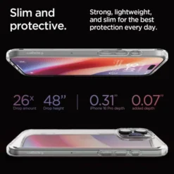 Spigen Apple|Iphone 16 Pro-ETUI ULTRA HYBRID IPHONE 16 PRO CRYSTAL CLEAR