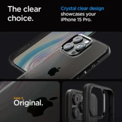 Spigen Iphone 15 Pro|Iphone 15 Pro-Etui Ultra Hybrid iPhone 15 Pro Matte Black