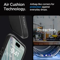 Spigen Iphone 15 Pro|Iphone 15 Pro-Etui Ultra Hybrid iPhone 15 Pro Matte Black