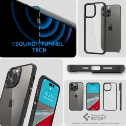 Spigen Iphone 14 Pro Max|Apple-Etui Ultra Hybrid iPhone 14 Pro Max Matte Black