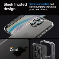 Spigen Iphone 15 Pro|Iphone 15 Pro-Etui Ultra Hybrid iPhone 15 Pro Frost Clear Case