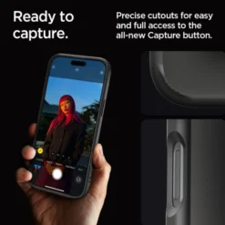Spigen Apple|Iphone 16 Pro-ETUI ULTRA HYBRID IPHONE 16 PRO MATTE BLACK