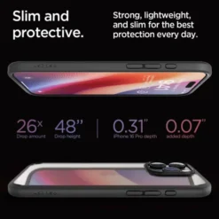 Spigen Apple|Iphone 16 Pro-ETUI ULTRA HYBRID IPHONE 16 PRO MATTE BLACK