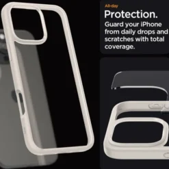Spigen Apple|Iphone 16 Pro-ETUI ULTRA HYBRID IPHONE 16 PRO NATURAL TITANIUM
