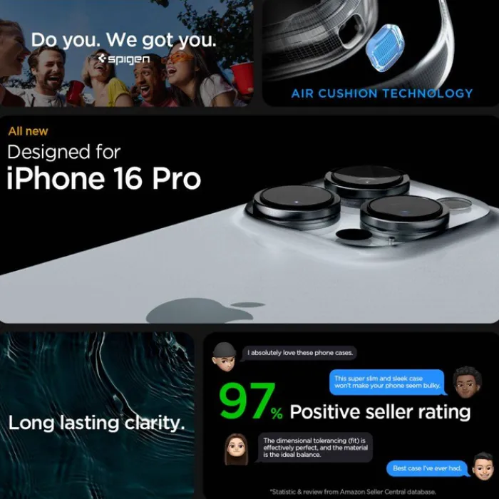 Spigen Apple|Iphone 16 Pro-ETUI ULTRA HYBRID IPHONE 16 PRO NATURAL TITANIUM