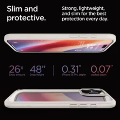 Spigen Apple|Iphone 16 Pro-ETUI ULTRA HYBRID IPHONE 16 PRO NATURAL TITANIUM