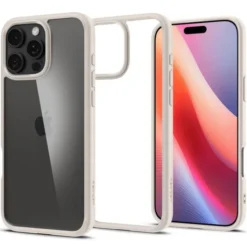 Spigen Apple|Iphone 16 Pro-ETUI ULTRA HYBRID IPHONE 16 PRO NATURAL TITANIUM