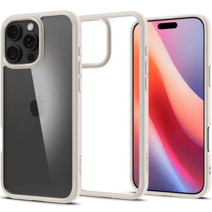 Spigen Apple|Iphone 16 Pro-ETUI ULTRA HYBRID IPHONE 16 PRO NATURAL TITANIUM