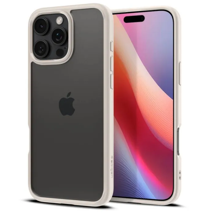 Spigen Apple|Iphone 16 Pro-ETUI ULTRA HYBRID IPHONE 16 PRO NATURAL TITANIUM