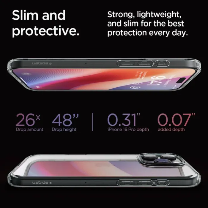 Spigen Apple|Iphone 16 Pro-ETUI ULTRA HYBRID IPHONE 16 PRO SPACE CRYSTAL