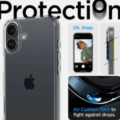 Spigen Iphone 16 Plus|Apple-Etui ULTRA HYBRID IPHONE 16 PLUS CRYSTAL CLEAR
