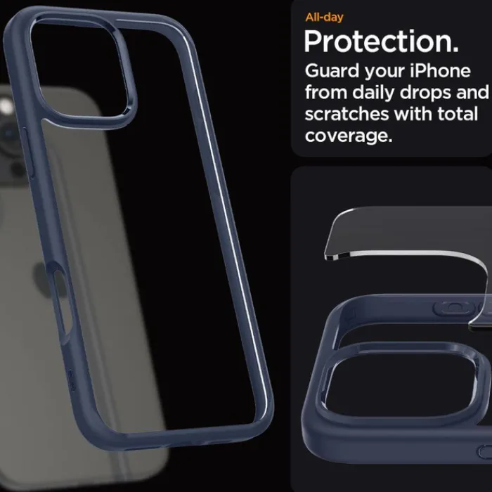 Spigen Apple|Iphone 16 Pro-ETUI ULTRA HYBRID IPHONE 16 PRO NAVY BLUE