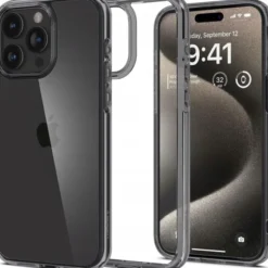 Spigen Iphone 15 Pro|Iphone 15 Pro-Etui ULTRA HYBRID IPHONE 15 PRO SPACE CRYSTAL
