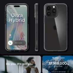 Spigen Iphone 15 Pro|Iphone 15 Pro-Etui ULTRA HYBRID IPHONE 15 PRO SPACE CRYSTAL