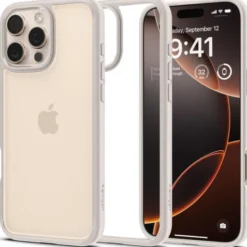 Spigen Iphone 16 Pro Max|Apple-Etui Ultra Hybrid Iphone 16 Pro Max Natural Titanium