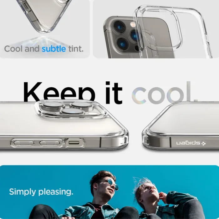 Spigen Iphone 14 Pro|Apple-Etui Ultra Hybrid iPhone 14 Pro Frost Clear