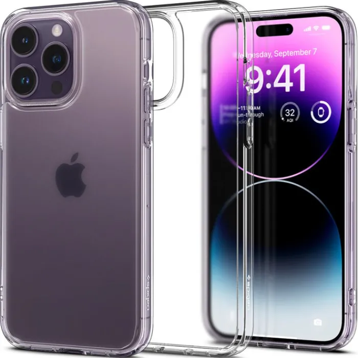 Spigen Iphone 14 Pro|Apple-Etui Ultra Hybrid iPhone 14 Pro Frost Clear