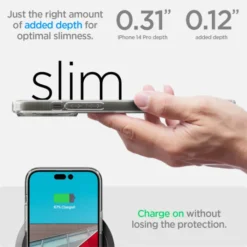 Spigen Iphone 14 Pro|Apple-Etui Ultra Hybrid iPhone 14 Pro Frost Clear