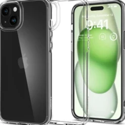 Spigen Iphone 15 Plus|Apple-Etui Ultra Hybrid iPhone 15 Plus Crystal Clear