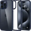 Spigen Iphone 15 Pro|Iphone 15 Pro-Etui Ultra Hybrid iPhone 15 Pro Navy Blue