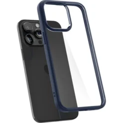 Spigen Iphone 15 Pro|Iphone 15 Pro-Etui Ultra Hybrid iPhone 15 Pro Navy Blue