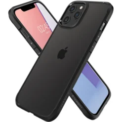 Spigen Iphone 12 Pro|Apple-Etui Ultra Hybrid iPhone 12 12 Pro Matte Black Czarne Case