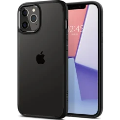 Spigen Iphone 12 Pro|Apple-Etui Ultra Hybrid iPhone 12 12 Pro Matte Black Czarne Case