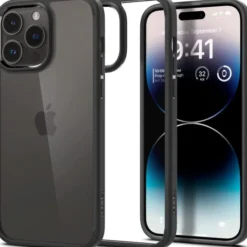 Spigen Iphone 14 Pro|Apple-Etui Ultra Hybrid iPhone 14 Pro Matte Black