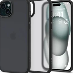 Spigen Iphone 15|Apple-Etui Ultra Hybrid iPhone 15 Frost Black Case