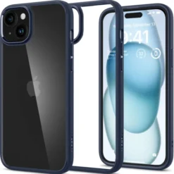 Spigen Iphone 15|Apple-Etui Ultra Hybrid iPhone 15 Navy Blue