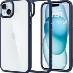 Spigen Iphone 15|Apple-Etui Ultra Hybrid iPhone 15 Navy Blue