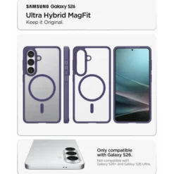 Spigen Samsung|Galaxy S26-ETUI ULTRA HYBRID MAG MAGSAFE SAMSUNG GALAXY S26 DEEP PURPLE
