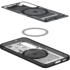 Spigen Samsung|Galaxy S25-Etui ULTRA HYBRID MAG MAGSAFE GALAXY S25 ZERO ONE BLACK