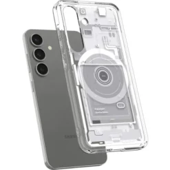 Spigen Samsung|Galaxy S25-Etui ULTRA HYBRID MAG MAGSAFE GALAXY S25 ZERO ONE WHITE