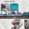 Spigen Iphone 14 Pro Max|Apple-Etui Ultra Hybrid Mag Magsafe iPhone 14 Pro Max White/Clear Case