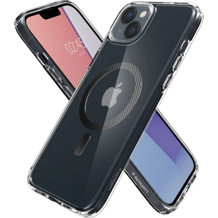 Spigen Iphone 14 Plus|Apple-Etui Ultra Hybrid Mag Magsafe iPhone 14 Plus Carbon Fiber Case